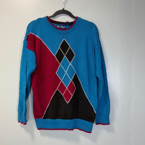 Vintage par four argyle - par,